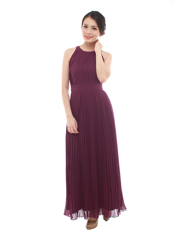 Destiny Maxi Dress in Majestic Purple